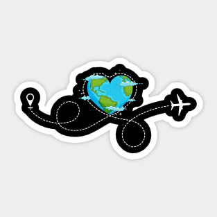 Earth Day Planet Future Pilot Sticker